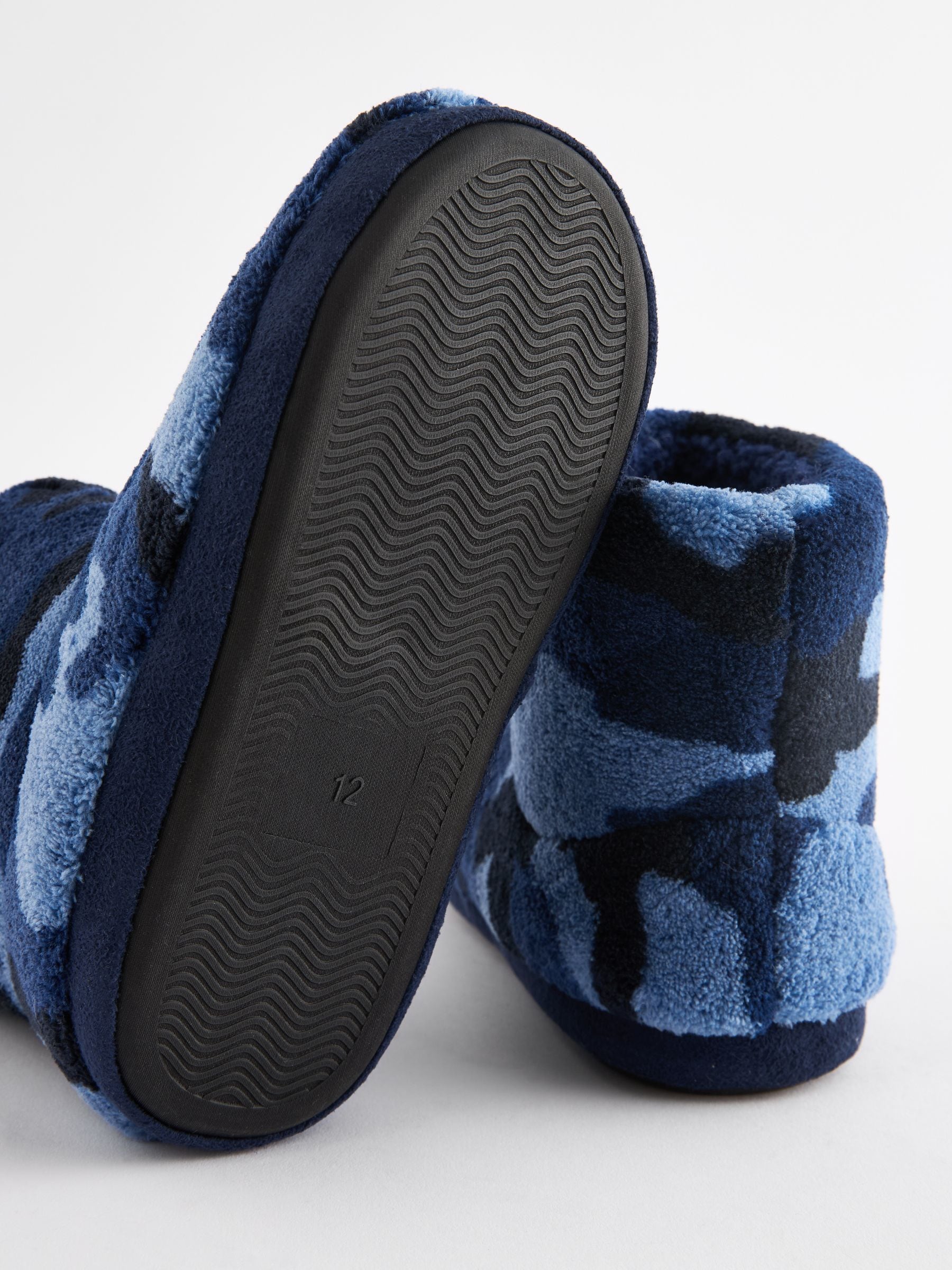 Blauwe Camo - Pantoffellaars