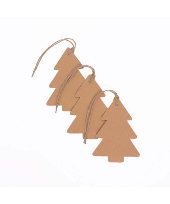 Kraft Tree Tags - Pack Of 6