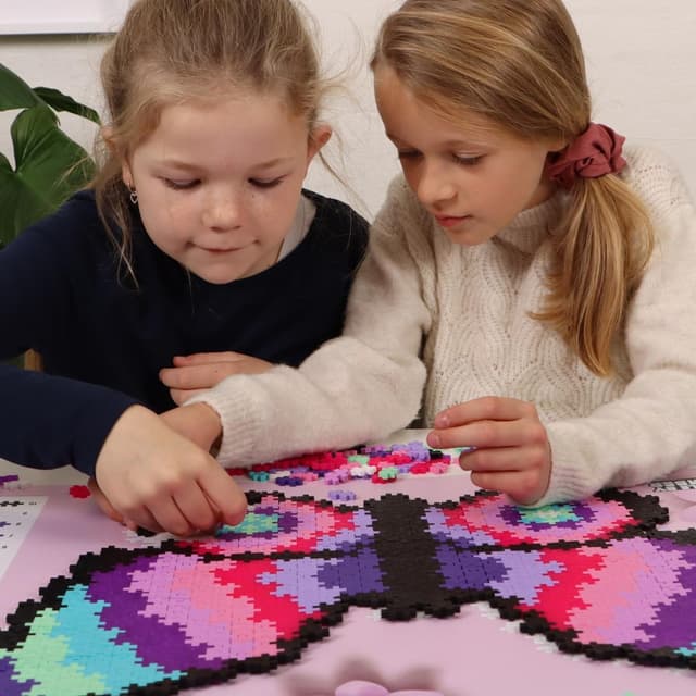 Plus Plus Puzzle By Number Butterfly 800