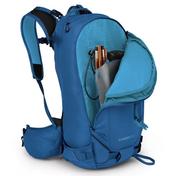 Sac à dos ski OSPREY KAMBER 30 ALPINE BLUE