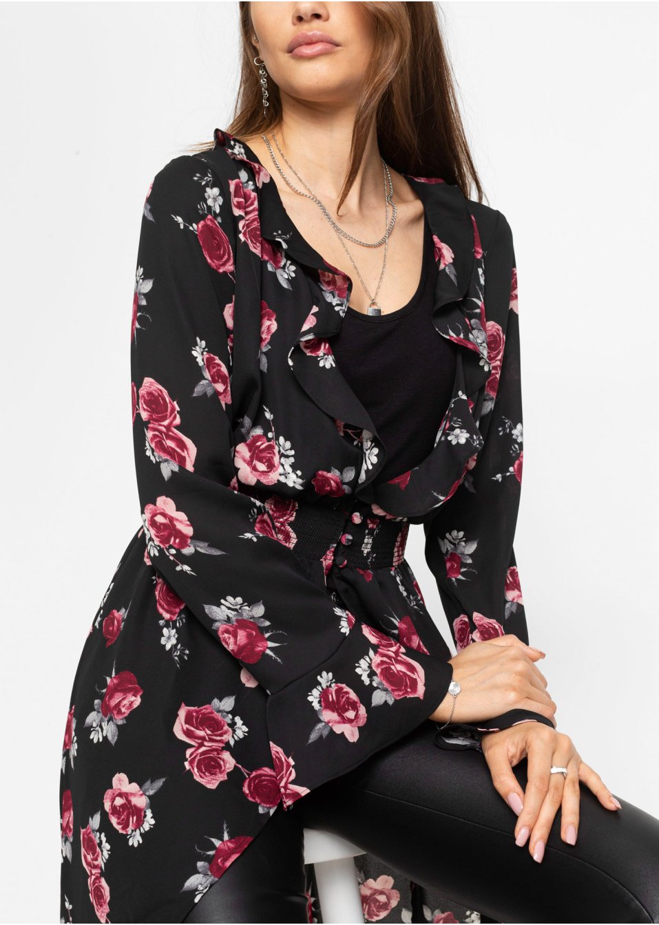 Blouse courte-longue