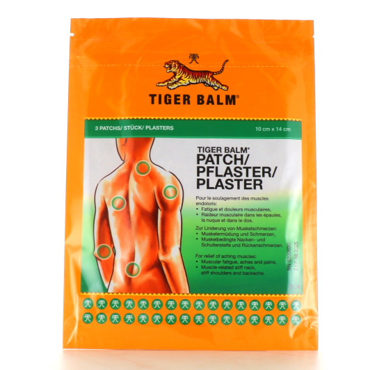 Tiger Balm Patch anti douleur baume du tigre - Douleurs musculaires