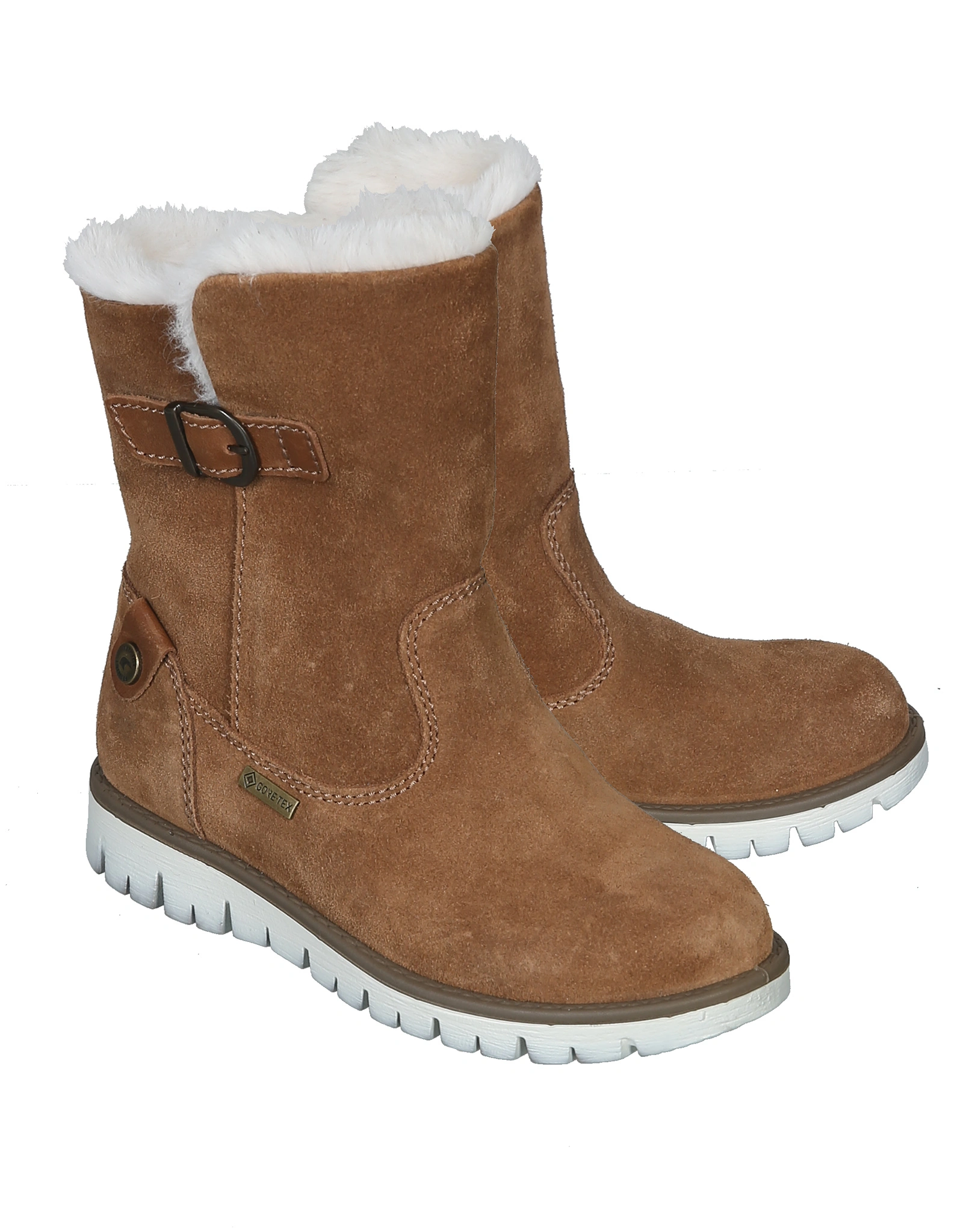 Velours-Winterstiefel PROGT ROXY in braun