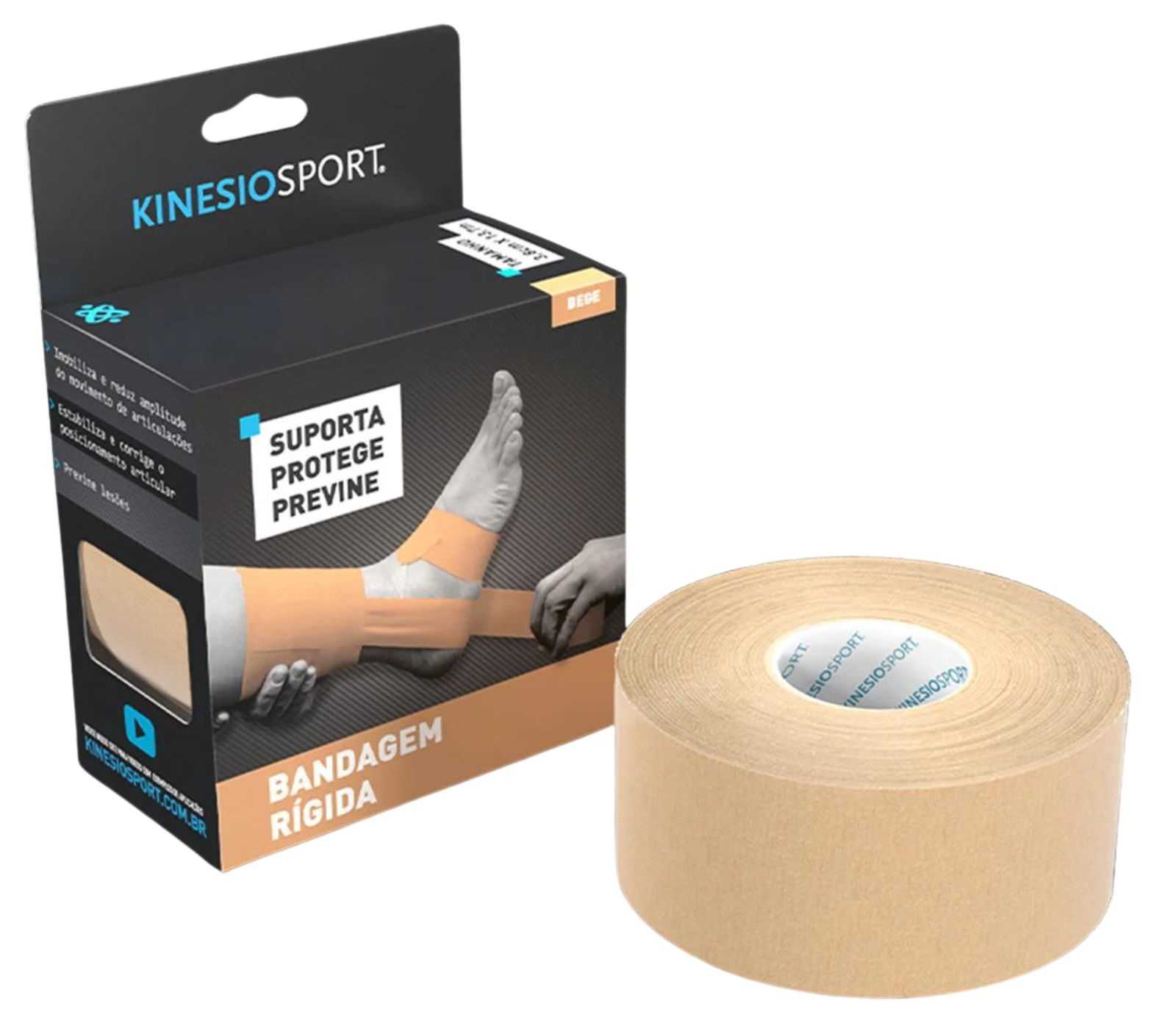 Kinesio Sport Cinta Adhesiva Rígida 3.8 cm x 13.7 cm