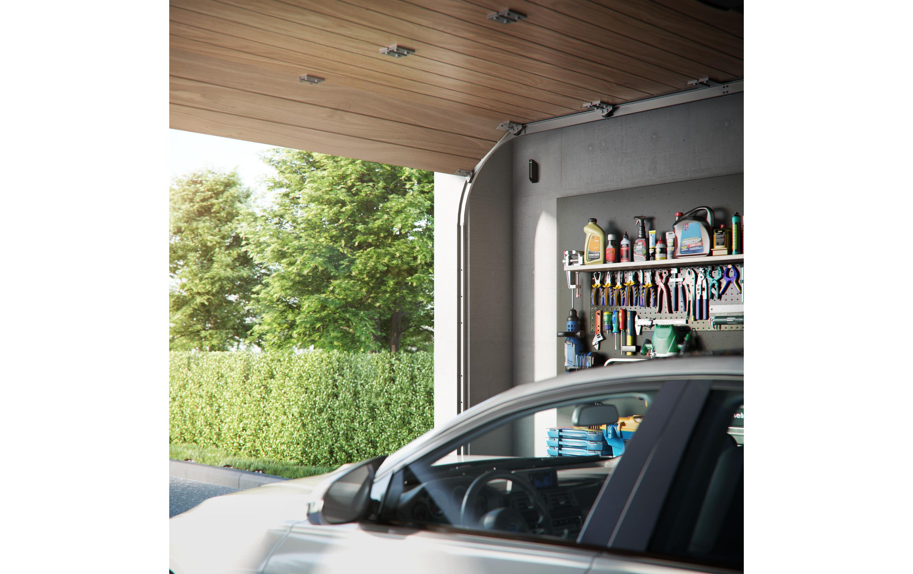 Baseline MotionProtect Curtain Jeweller Schwarz<br>Bewegungsmelder mit schmalem Strahl für den Innenbereich