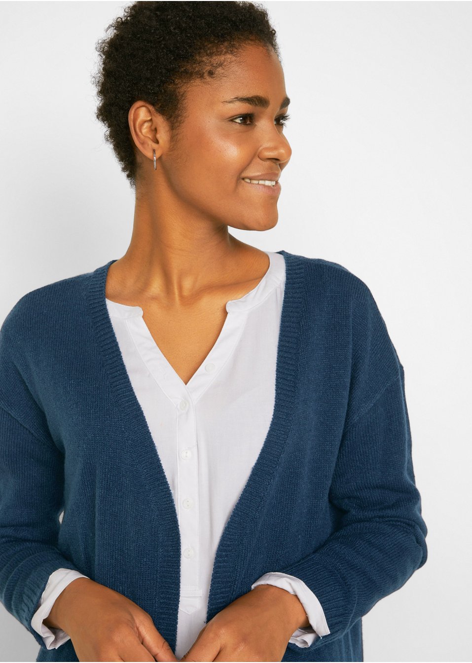 Gilet en maille basique