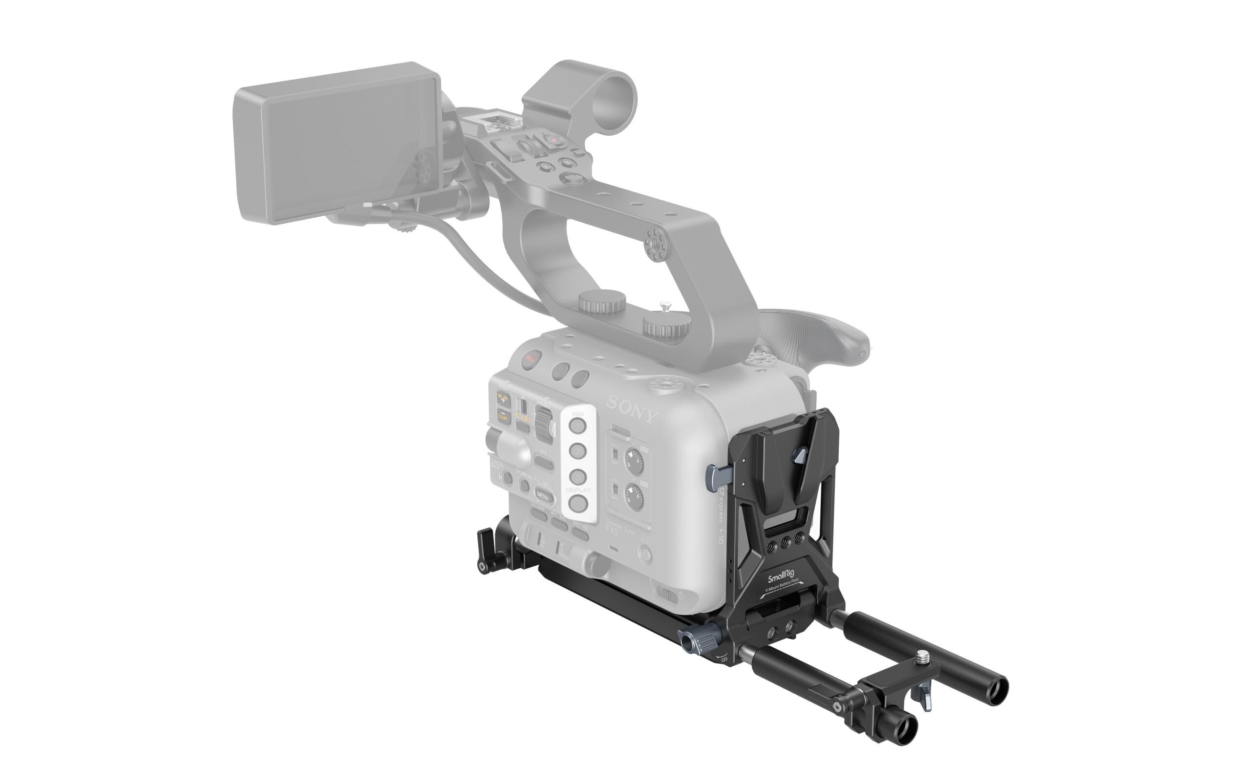 Digitalkamera-Akku V-Mount Akku-Montageplatten-Kit<br>Montageplatten-Kit für Filmkameras