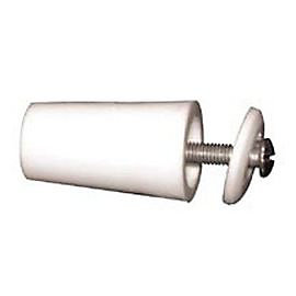 Butée de volet ronde blanche 40 mm Rolakit