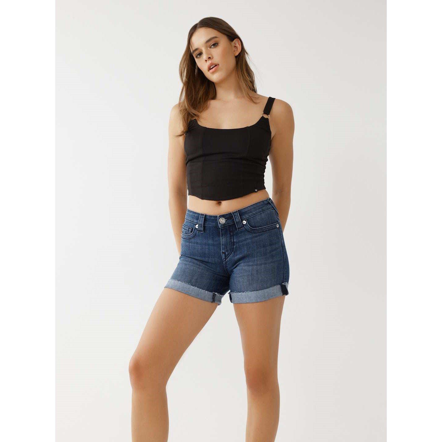 True Religion TR Jayde Sun Shorts Womens