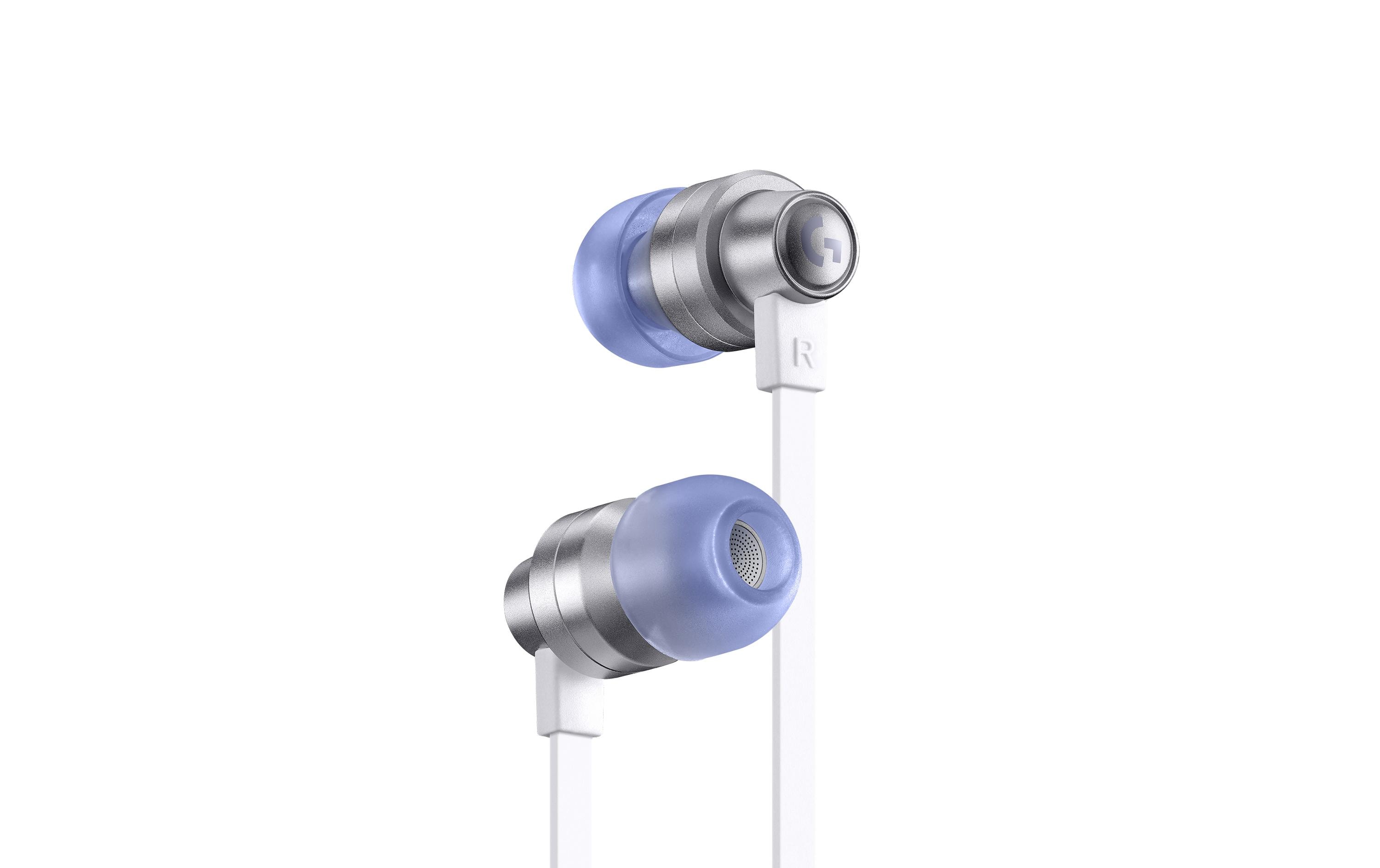 Headset G333 Gaming WeissGaming-Ohrhörer für klare Kommunikation auf PC, Konsolen und Mobilgeräten