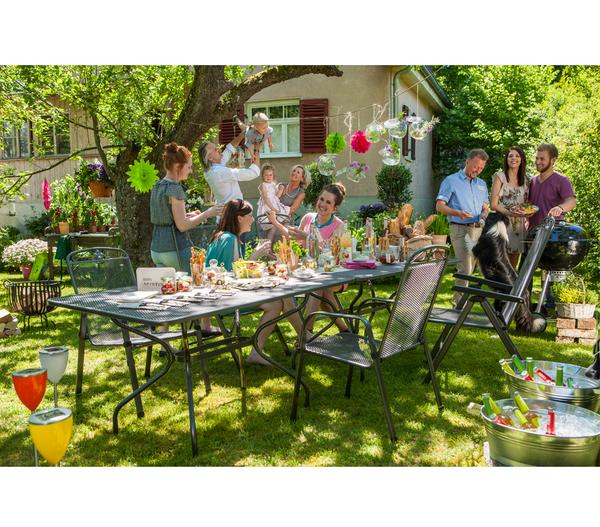 MWH Metall-Gartensessel Savoy