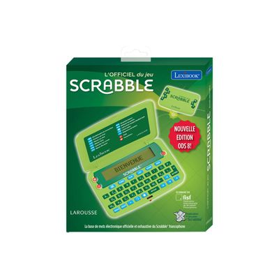 Lexibook Scrabble - ODS 9 Edition - Jeu électronique portable - nouvelle édition