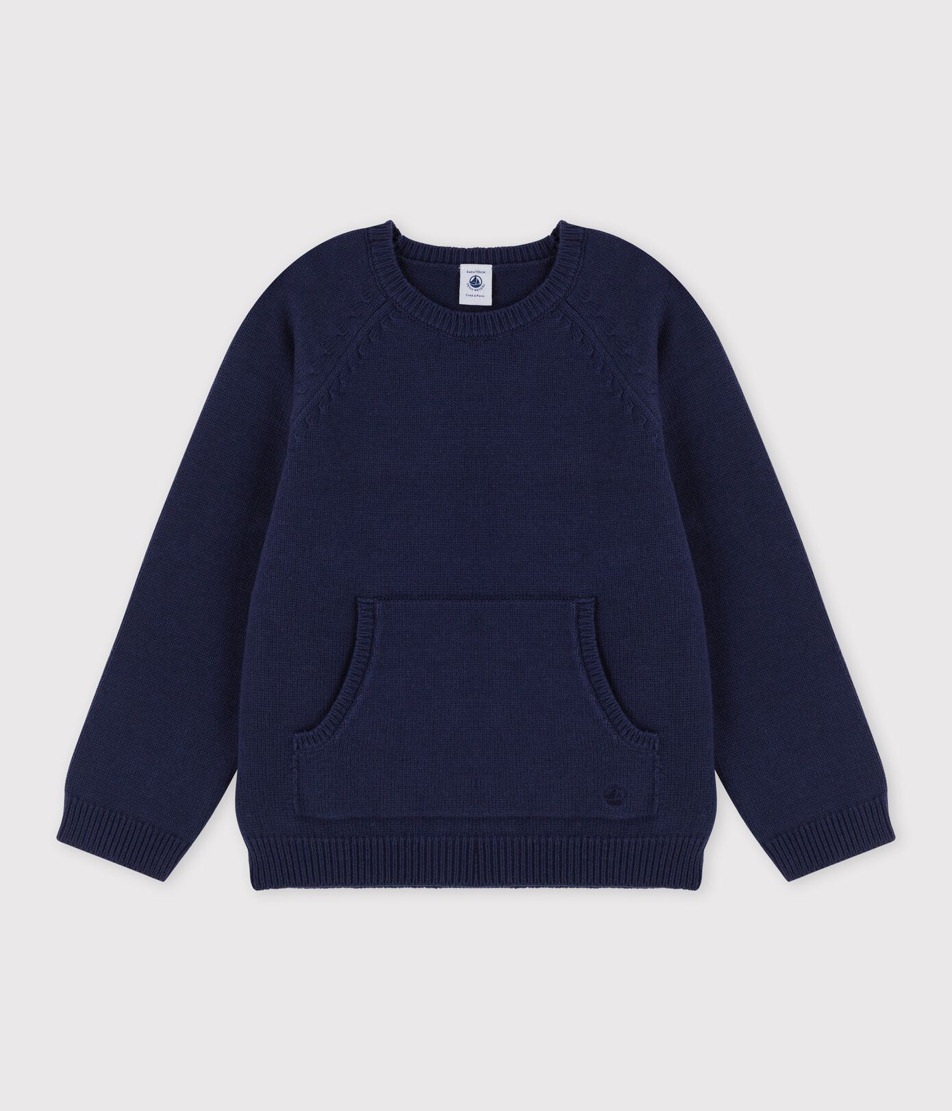 Pull laine et coton enfant garçon