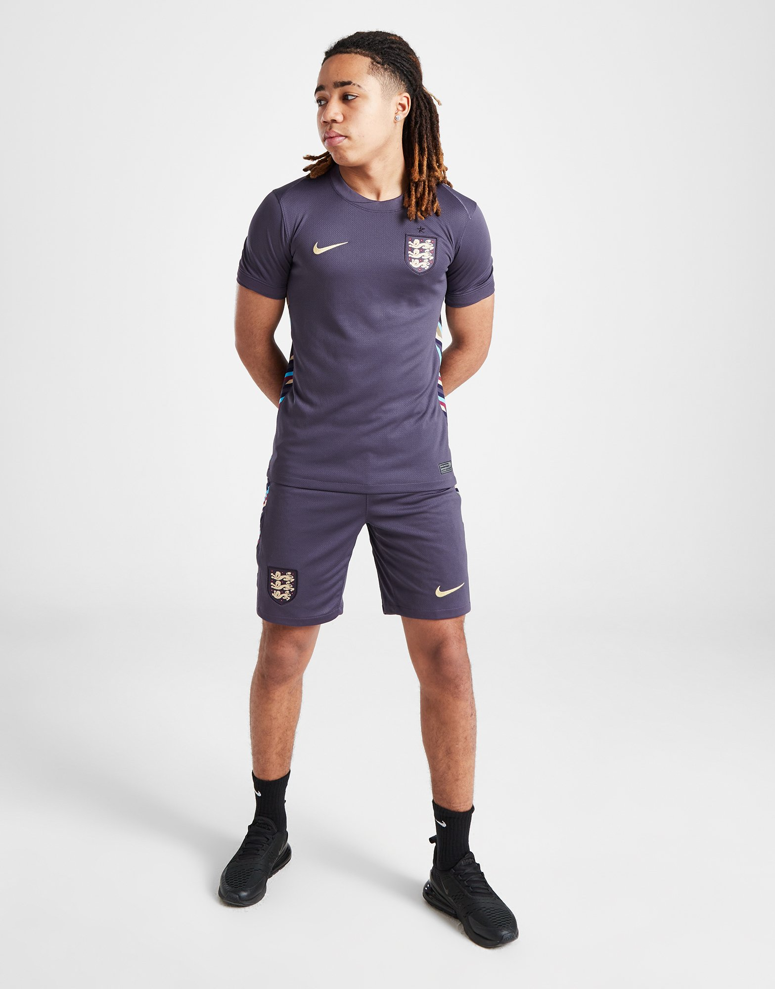 Nike Short Angleterre 2024 Match Extérieur Junior