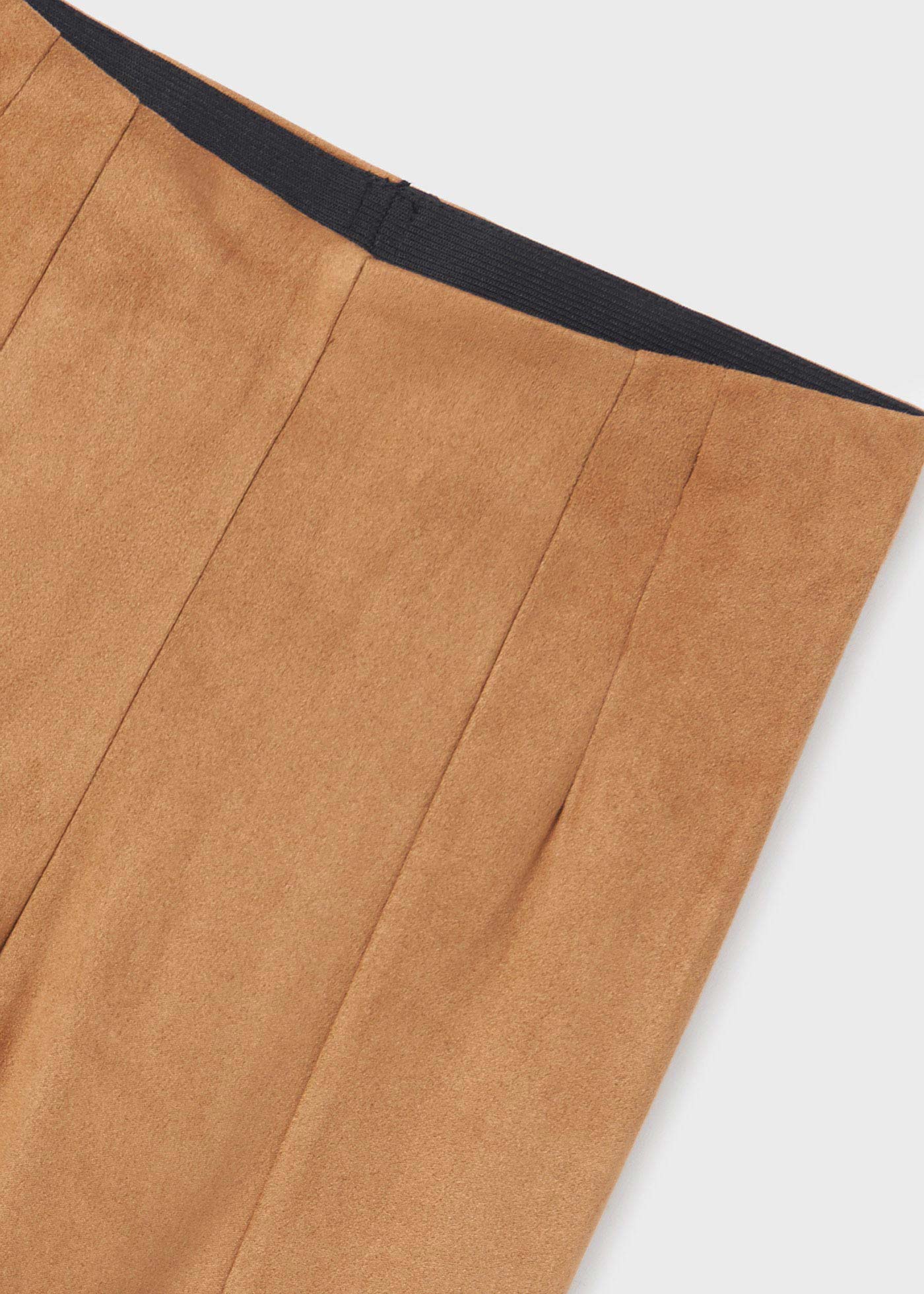 leggings de camurça para meninas