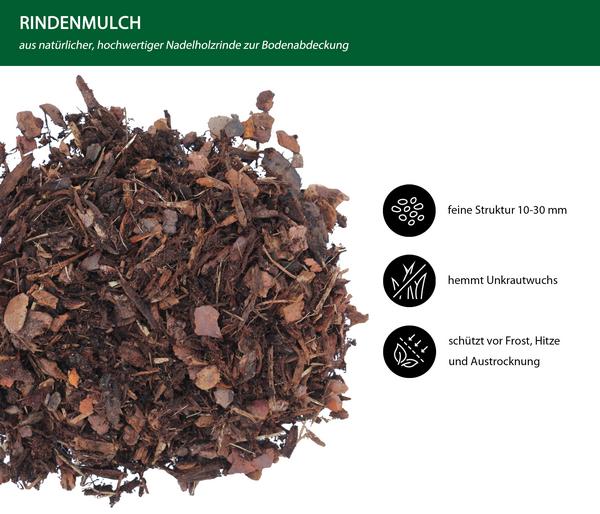 Dehner Rindenmulch fein, 39 x 60 Liter