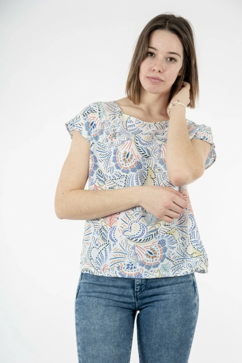tee shirt molly bracken p1477ae21 feather offwhite