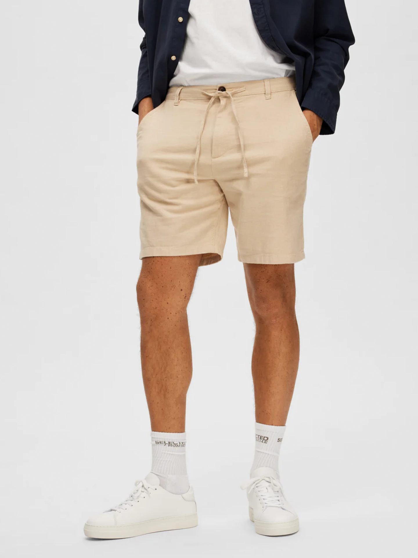 Regular Brody Linen Shorts