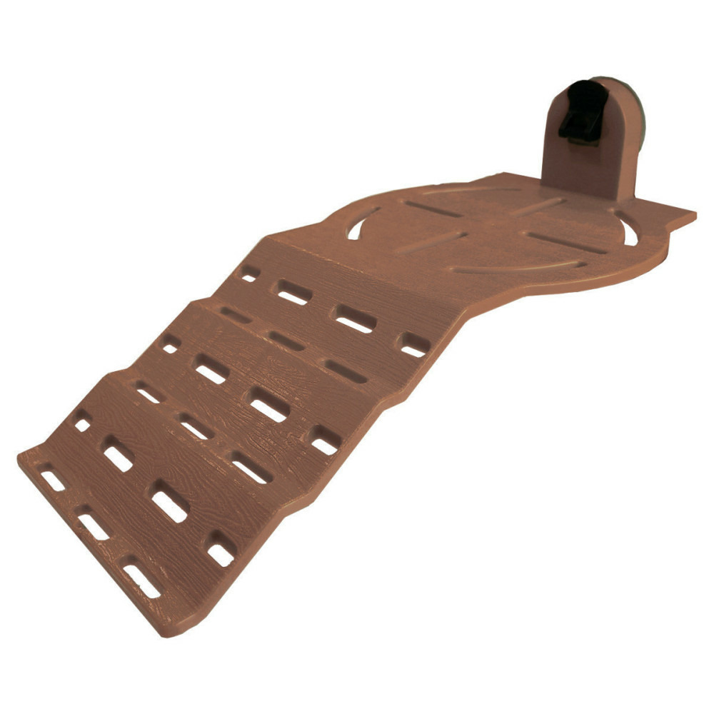 Plage karapas marron pour tortues 33 cm