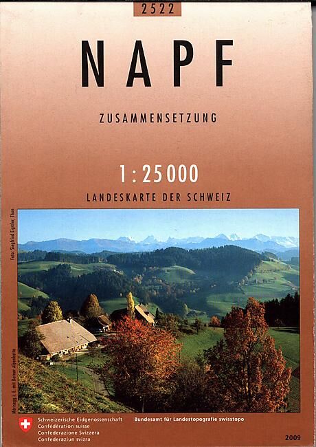 BUNDESAMT - 2522 NAPF ECHELLE 1 25 000