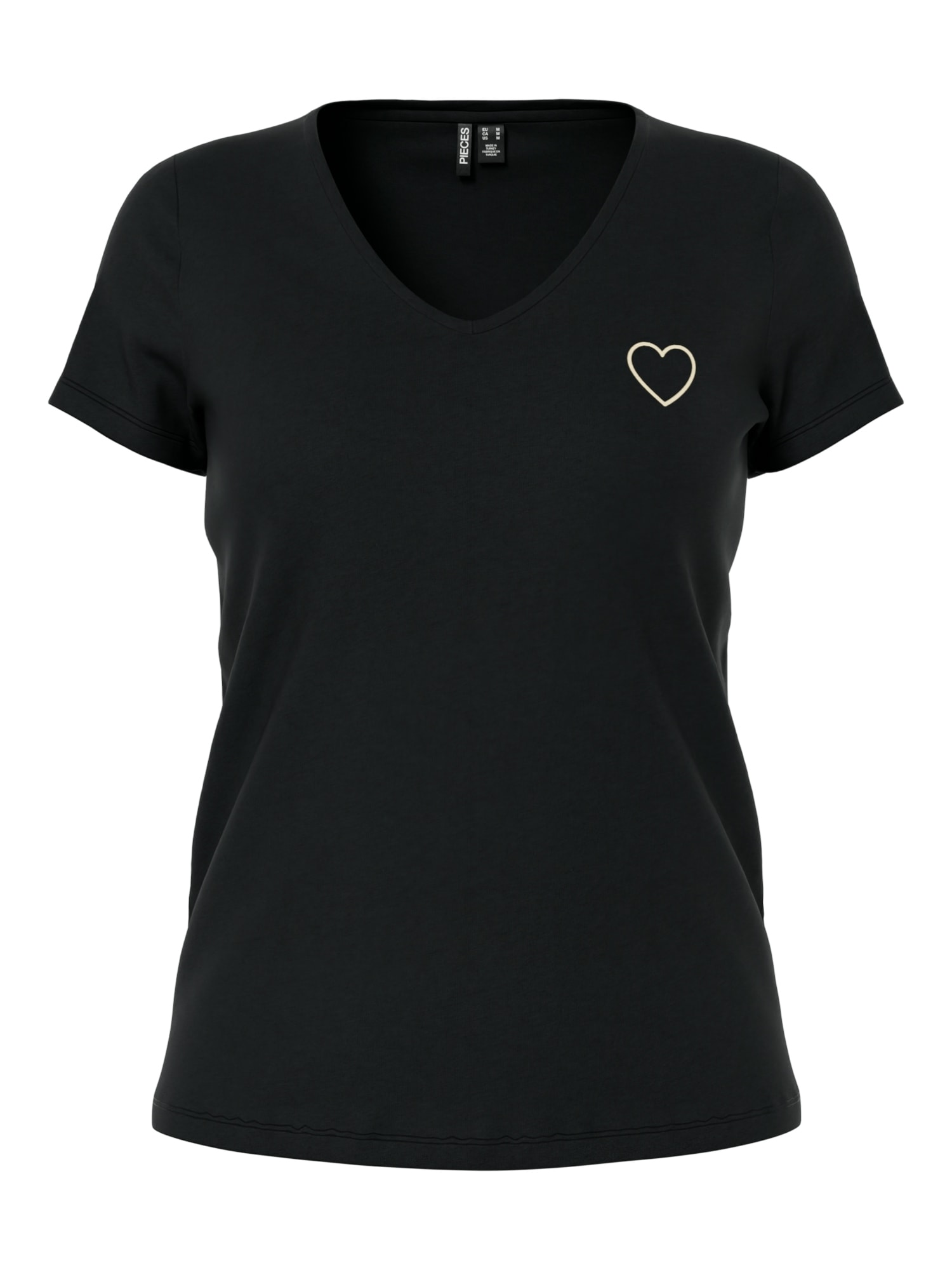 pieces V-Shirt »PCNEW BILLY TEE EMB NOOS BC«