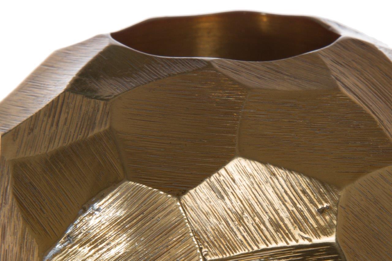 Teelichthalter BOWLO - gold - Ø 10 cm