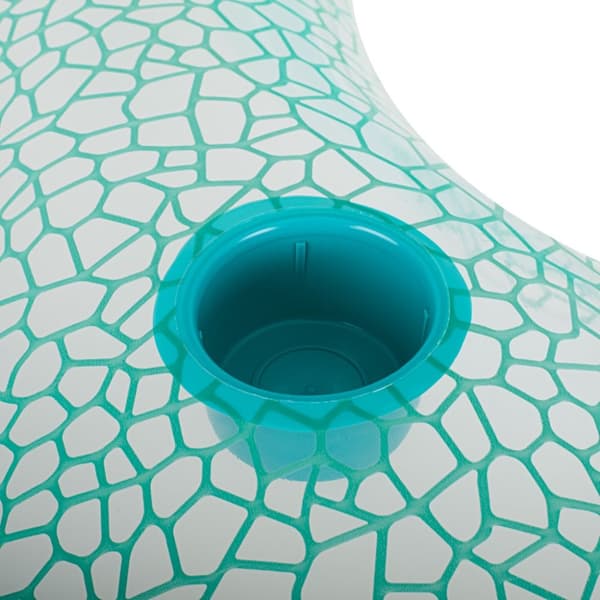 Uppblåsbar madrassfåtölj 102 x 94 cm