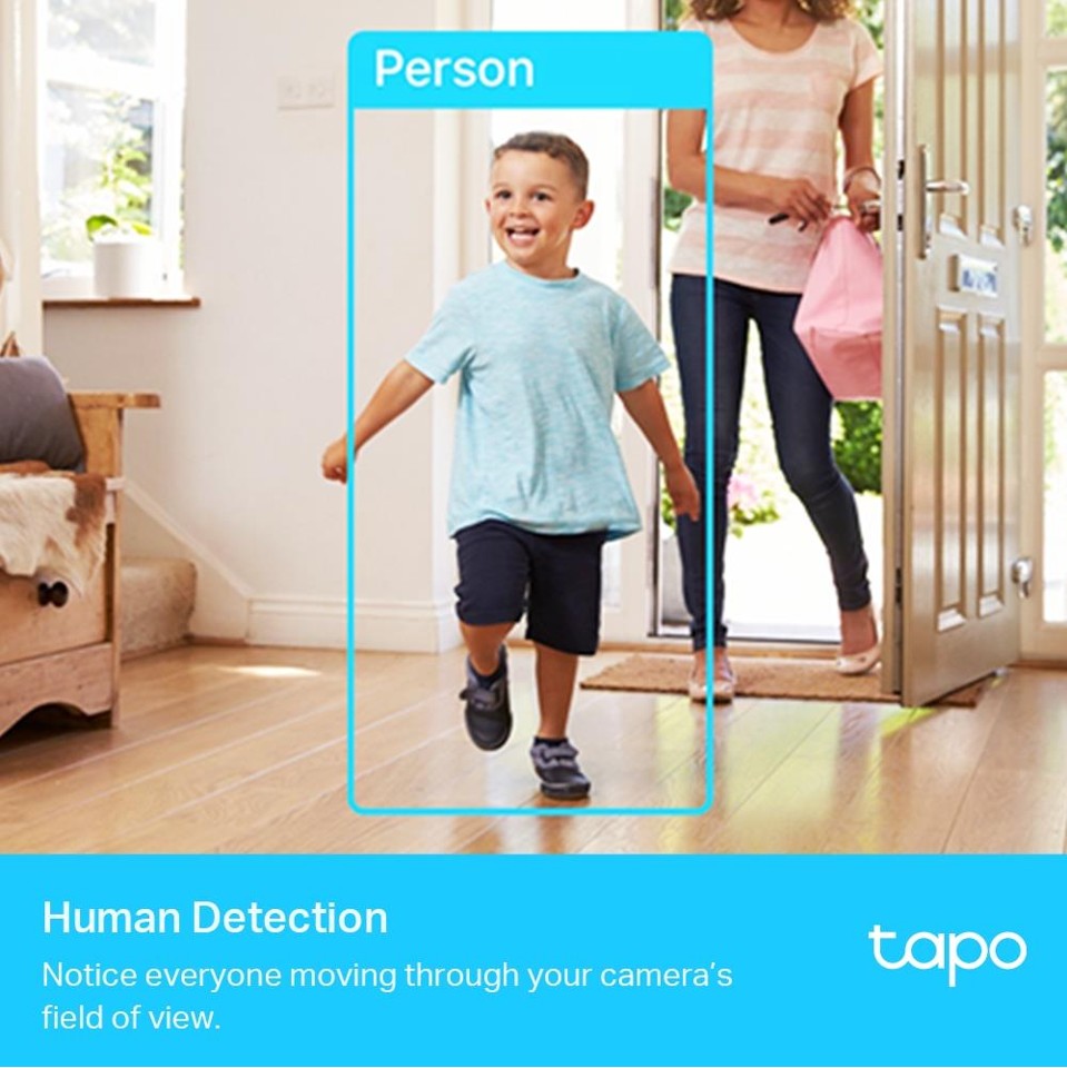 TP-Link - Tapo Pan/Tilt AI Home Security Wi-Fi Camera /Tapo C225