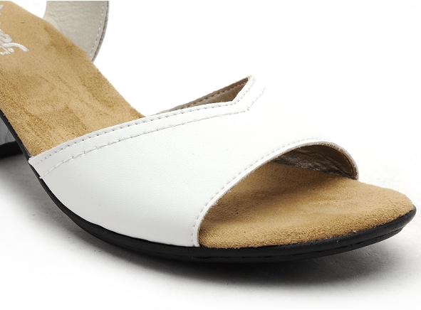 Rieker nu pieds talons femme 64650 blanc
