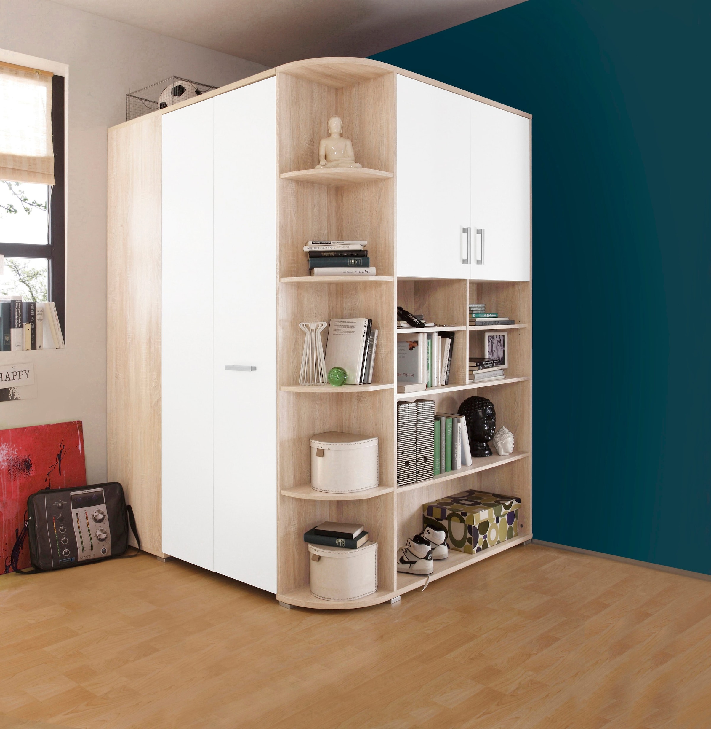 Begabino Eckkleiderschrank »Corner« begehbar