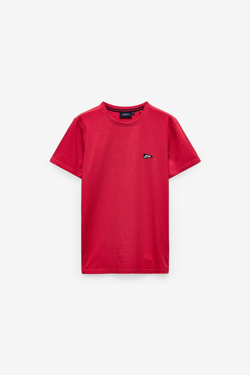 T-SHIRT COM BADGE VELA