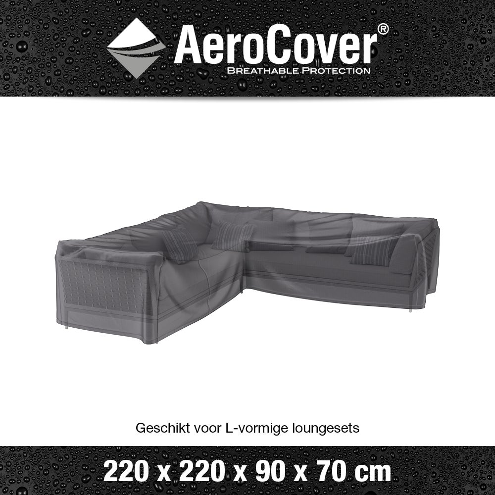 Platinum Outdoorable loungesethoes AeroCover 220 x 220 x 70 cm