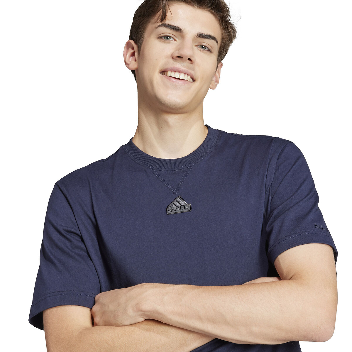 ADIDAS ROUPAS ESPORTIVAS<br>Camiseta de manga curta, Todas as Estações