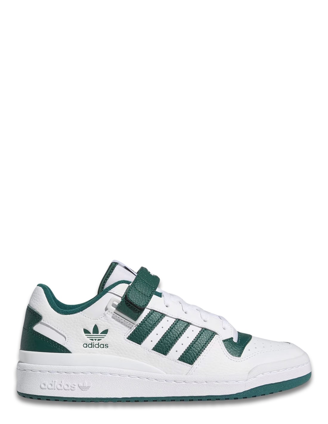 adidas Sneakers Homme Forum Low Blanc/Vert Cuir