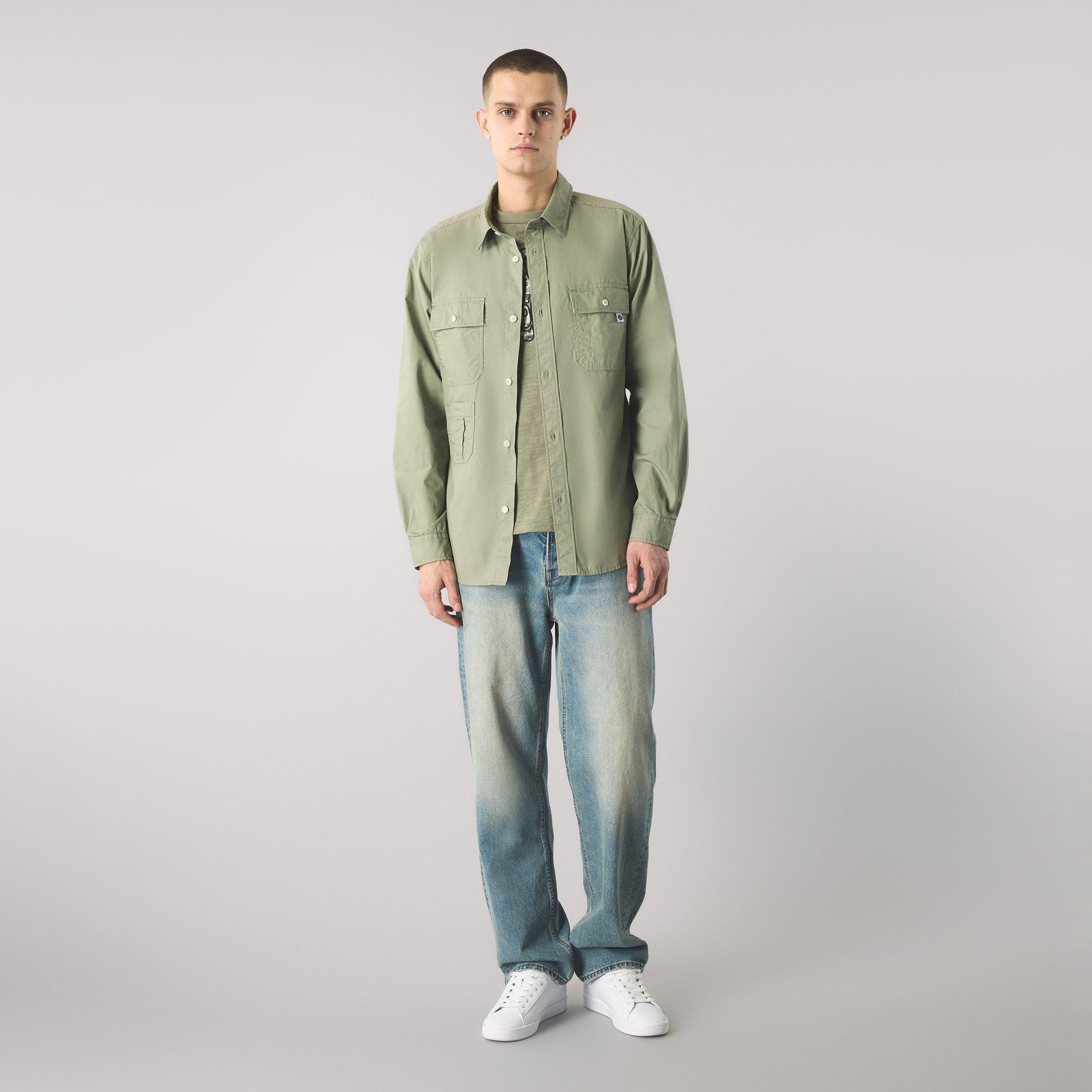 Pretty Green Brentwood Long Sleeve Shirt