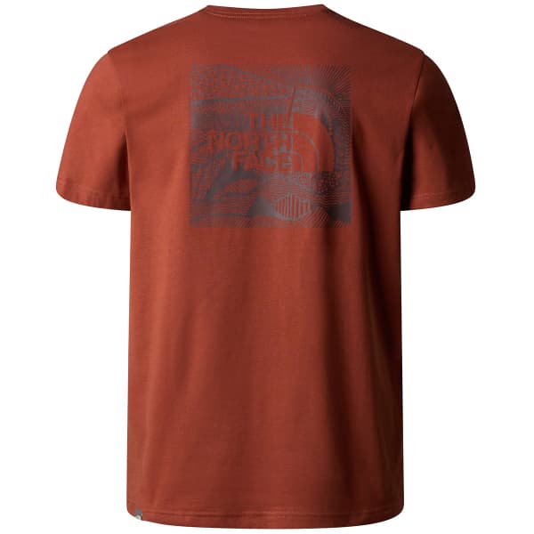 T-shirt THE NORTH FACE M S/S REDBOX CELEBRATION TEE BRANDY BROWN