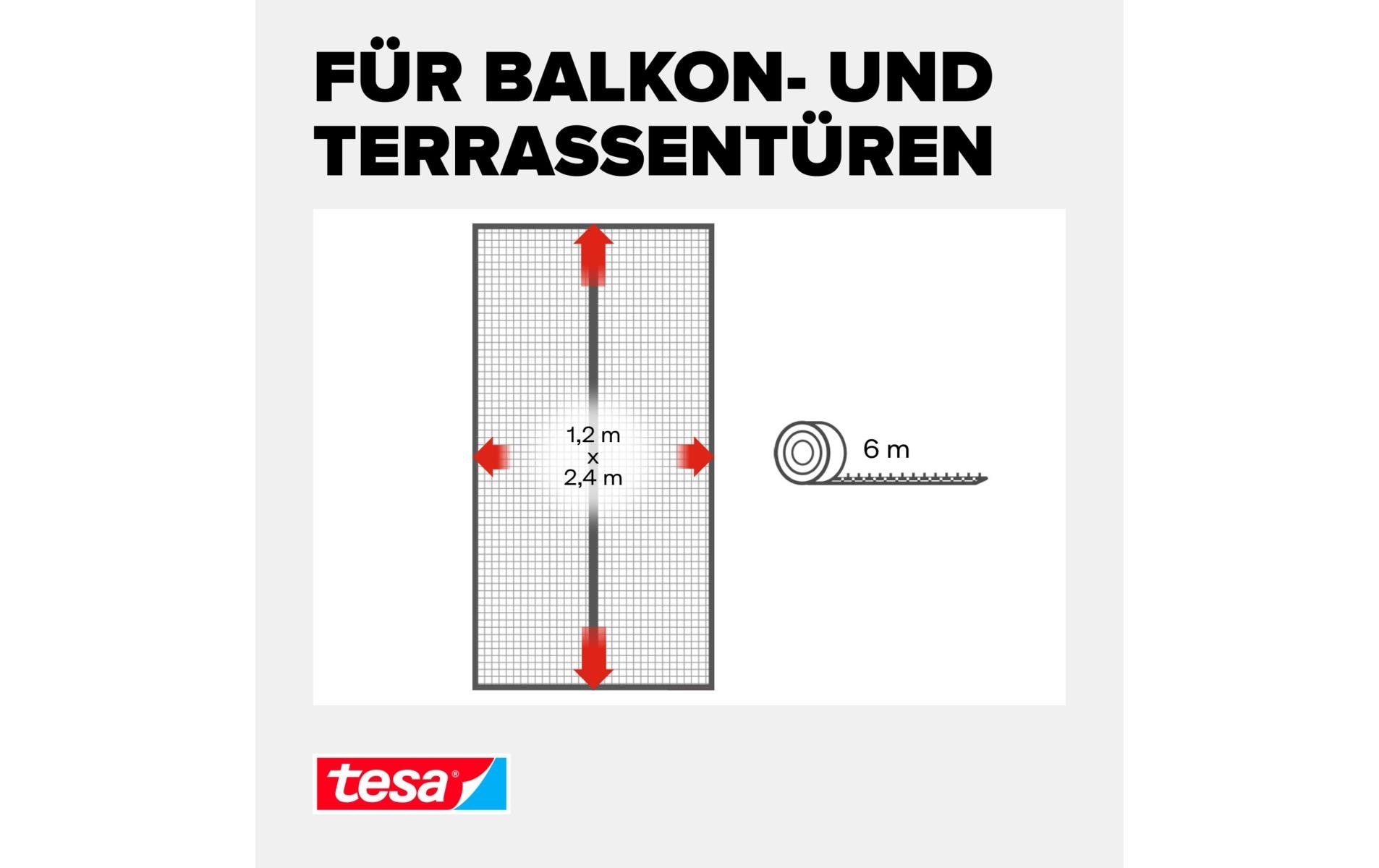 tesa Insektenschutz-Vorhang »Magnetvorhang 1.2 x 2.4 m«