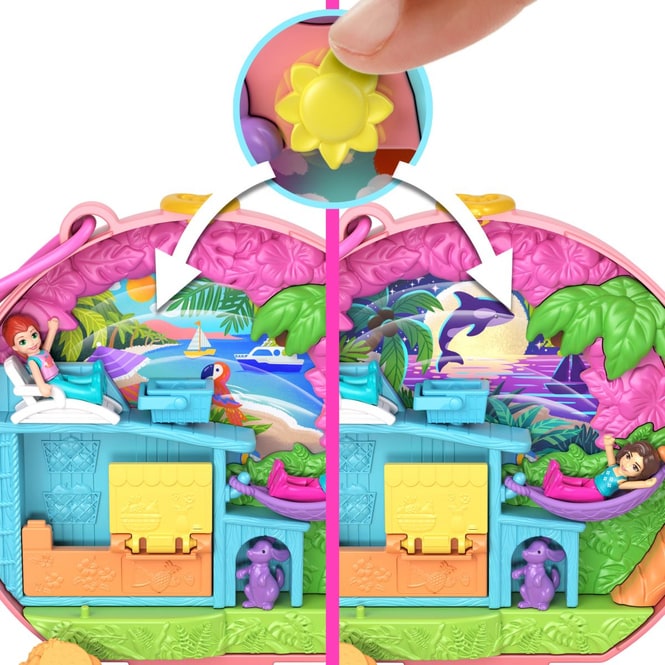 Polly Pocket - Adventure - Moped-Schatulle