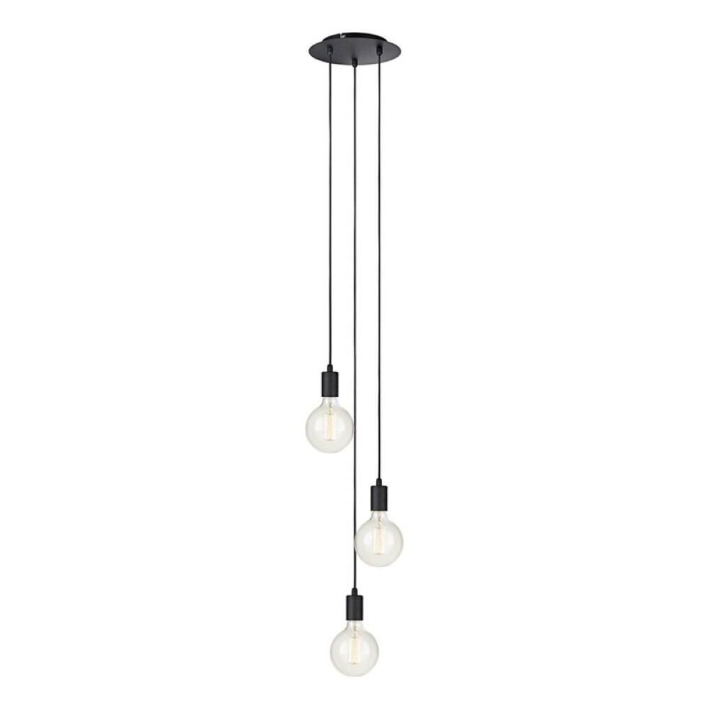 TAKLAMPE MARKSLÖJD SKY RUND SVART