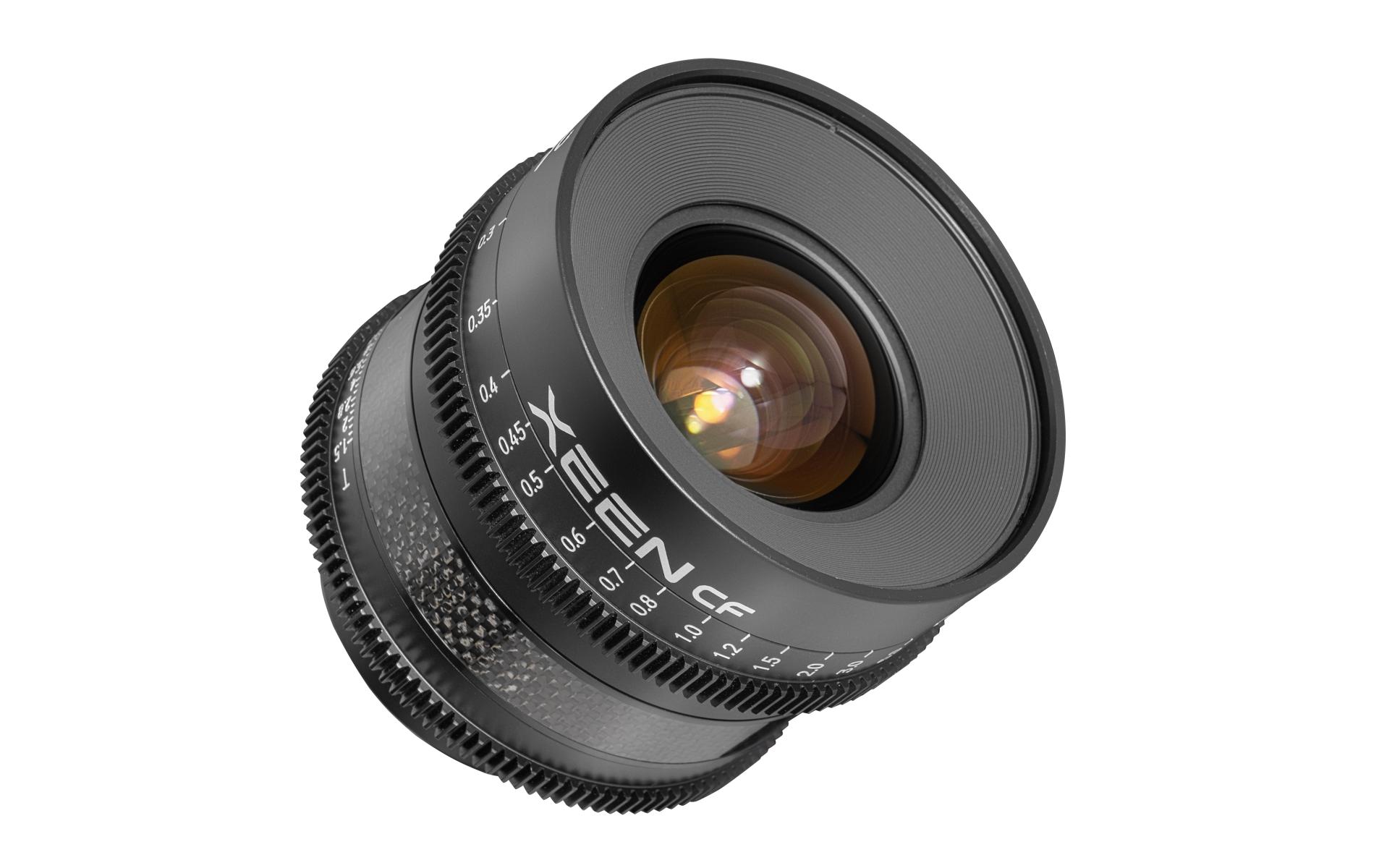 Festbrennweite XEEN CF Cinema 24mm T1.5 – Canon EF<br>Kompaktes und flexibles Filmobjektiv
