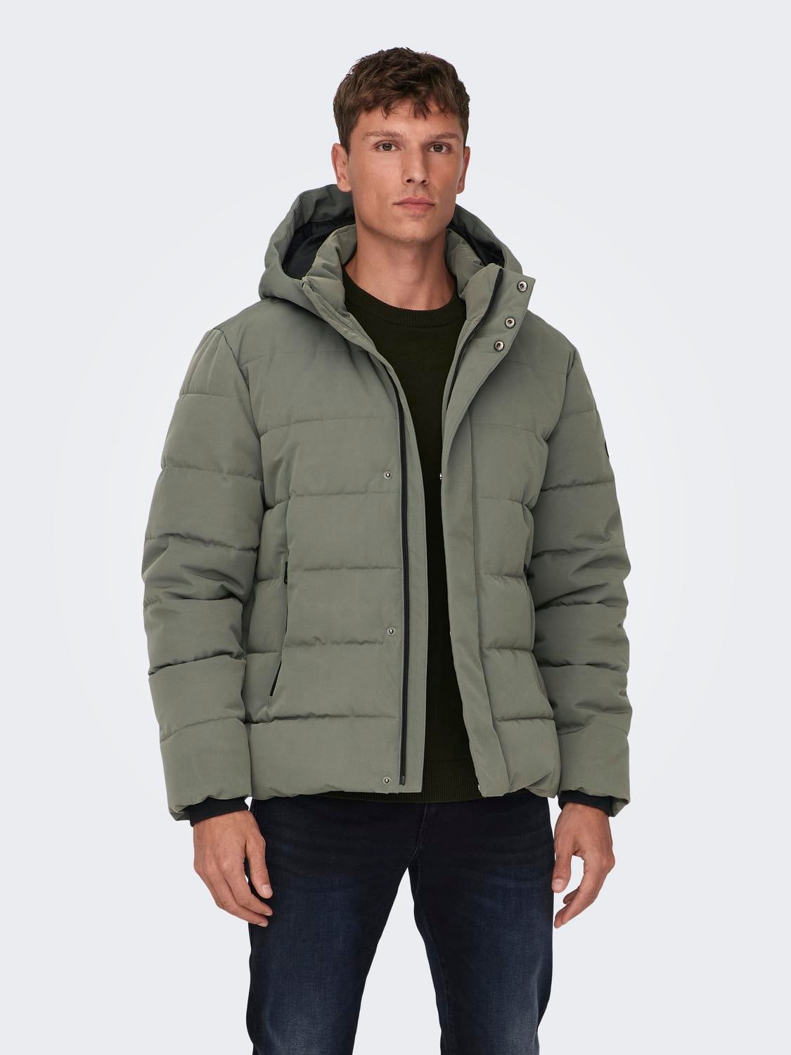 ONSCAYSON Daunenjacke Castor Gray