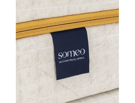 SOMEO - Protège matelas Housse naturelle de remplacement pour matelas aube 400 ecru...