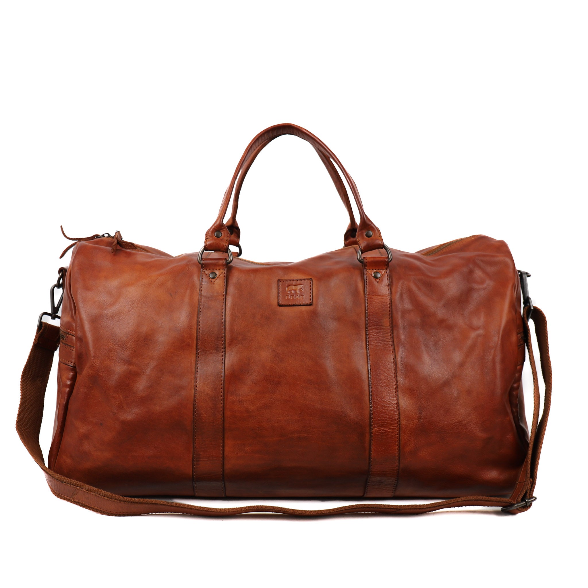 Weekendtas 'Ruben' cognac Cognac