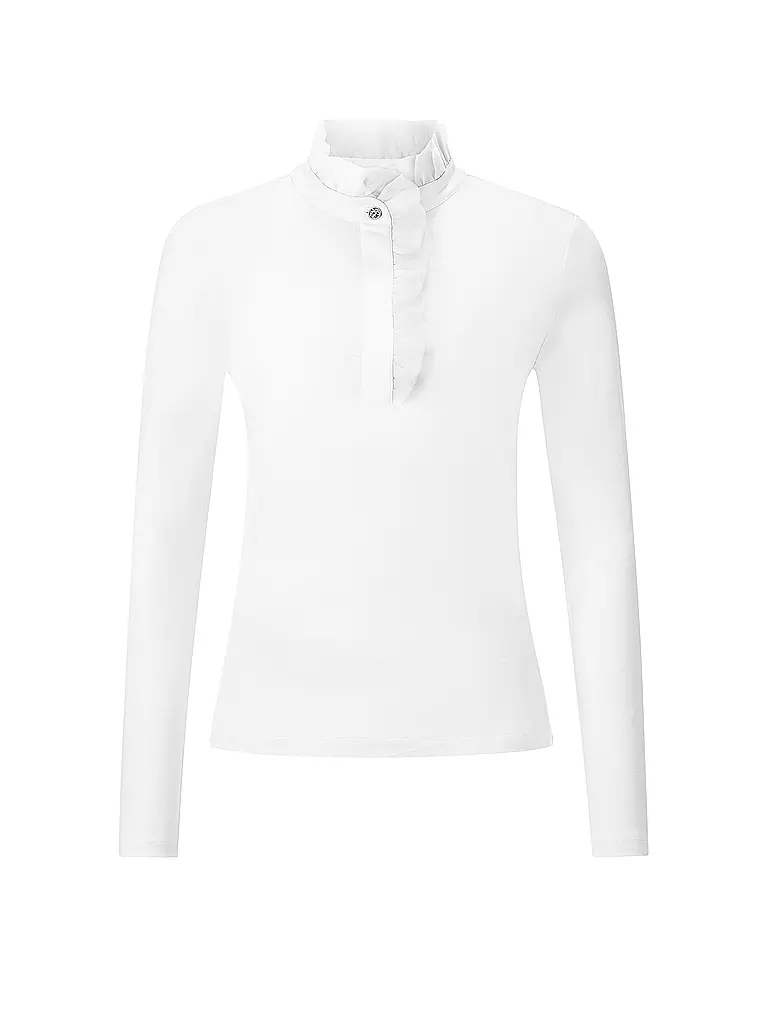RICH & ROYAL Langarmshirt weiss