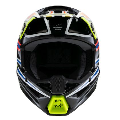 Casque cross Alpinestars SUPERTECH S-M3 - WURX - ENFANT - Noir / Jaune