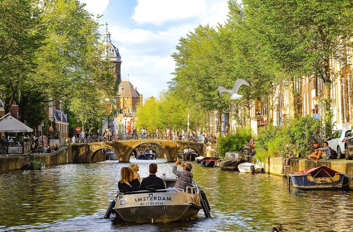 Städtetrip Amsterdam mit Grachtenfahrt