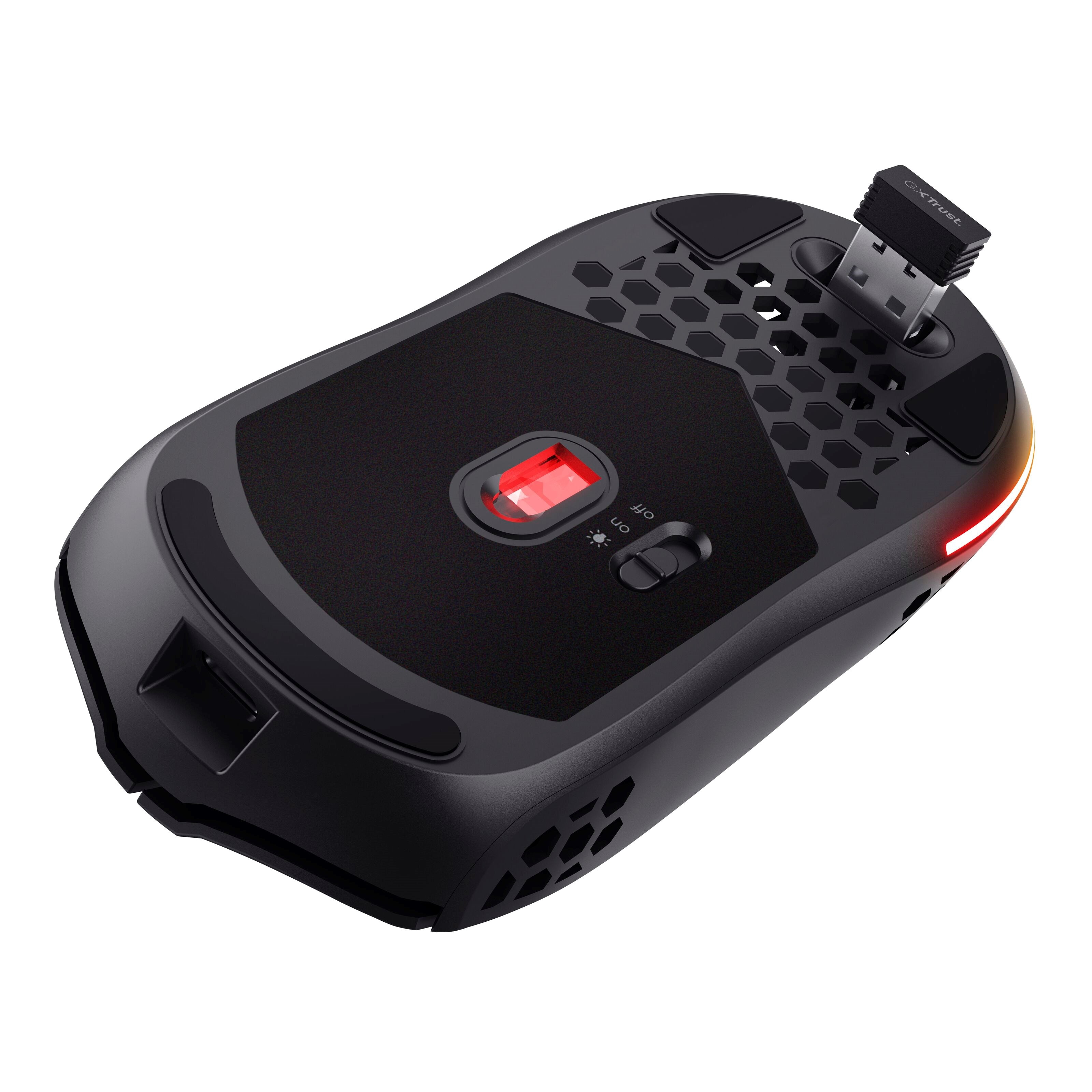 Trust GXT929 Helox Ultra-lightweight Wireless Gaming Mouse Svart