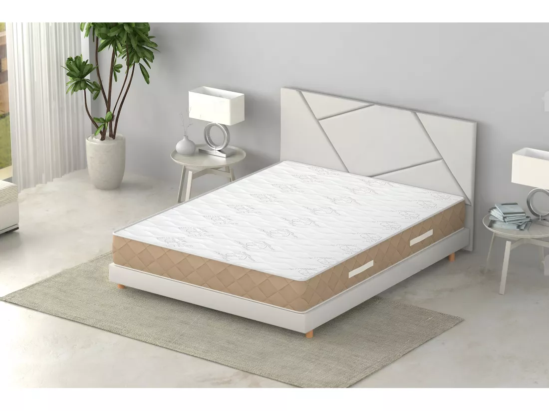 Matelas à ressorts ensachés et Memory Foam,Zones différenciées 160x200x30