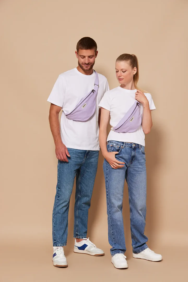 Sac banane L Sasha Lilas