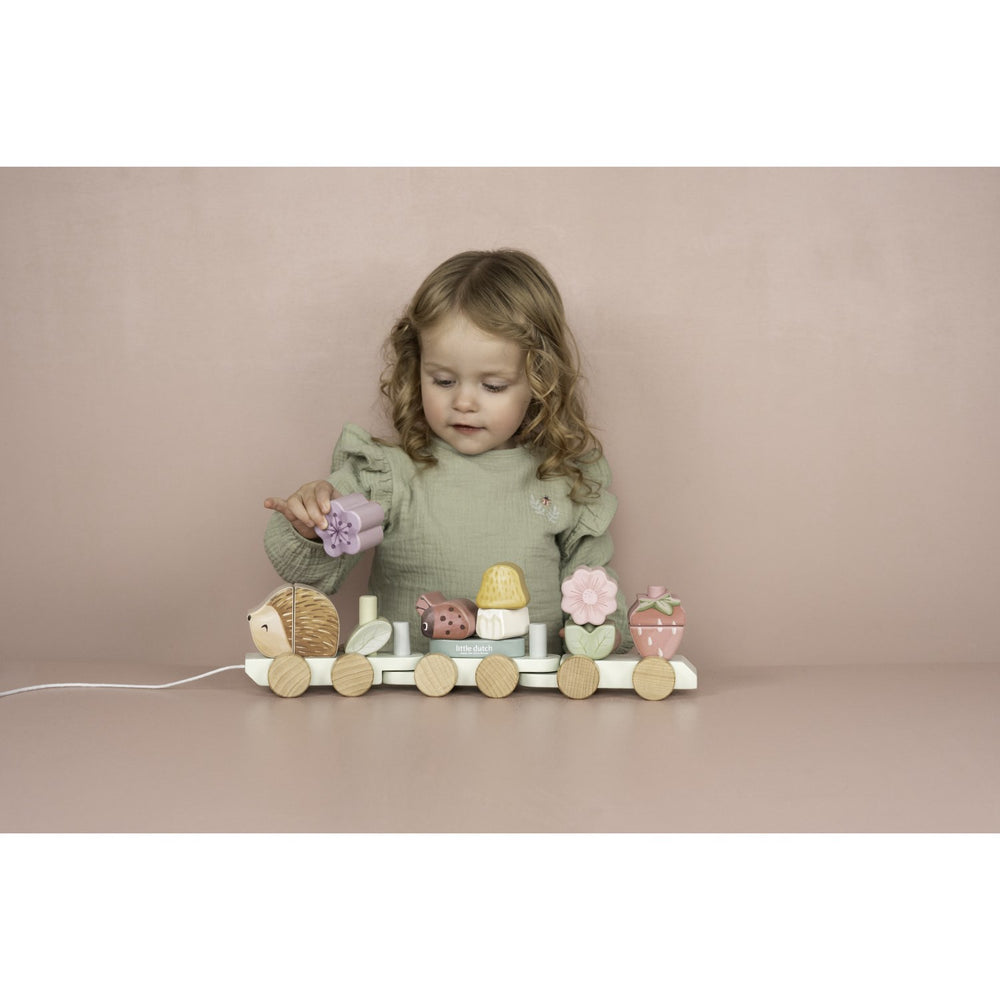 Køb Little Dutch Fairy Garden Multi Stabeltog Pindsvin